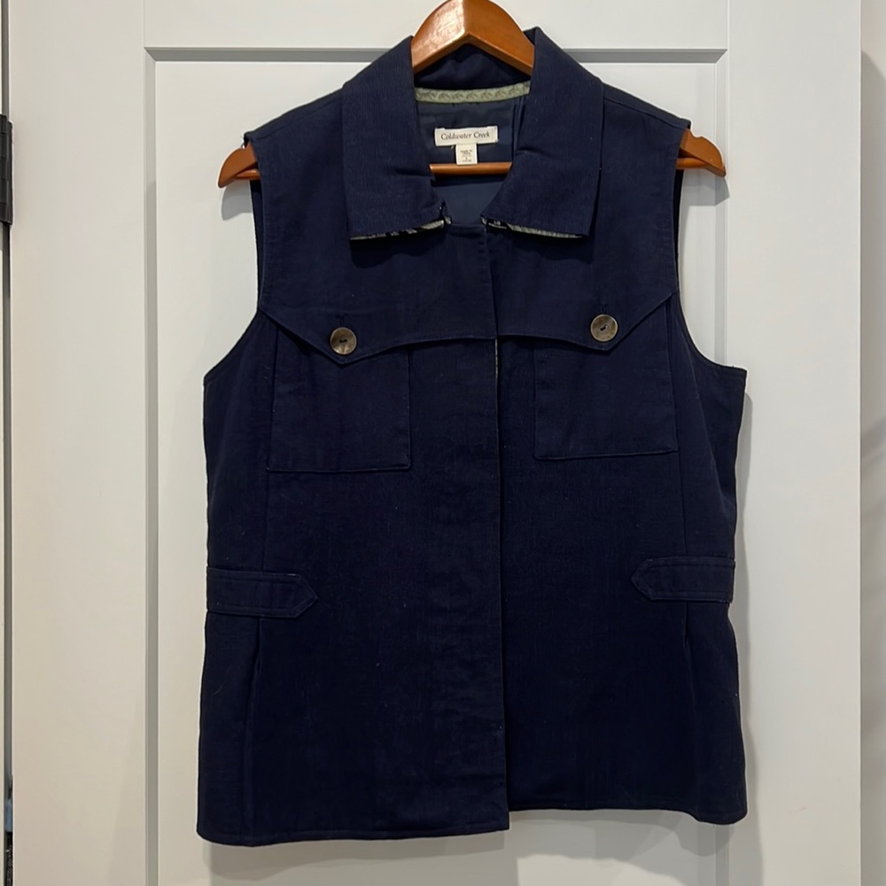 Linen Vest